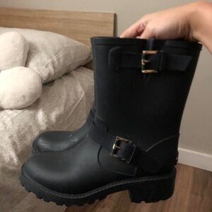 Tommy Hilfiger Black Ankle Boots
